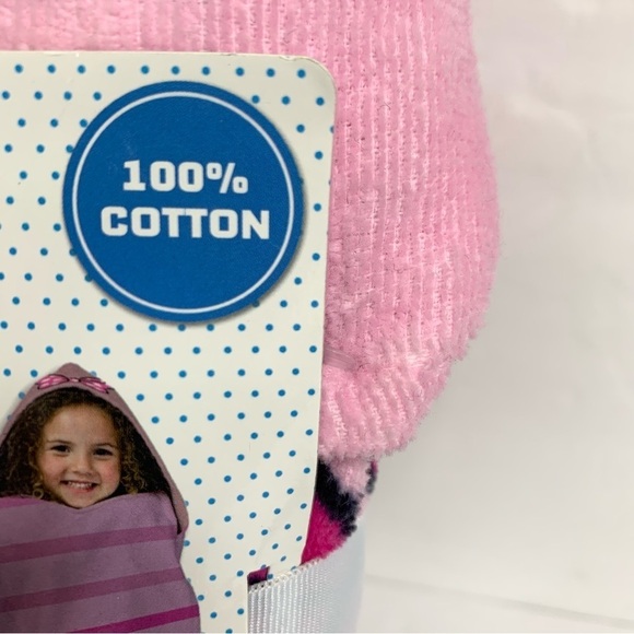 Disney Brand Minnie Mouse Hooded Beach, Swim Towel 100% Cotton New In Package - Picture 8 of 8